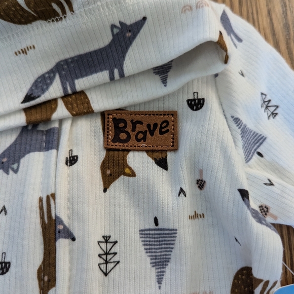 Bonbebe Layette Set, Brave Wolf, Baby Boy 3-6months - Picture 3 of 5